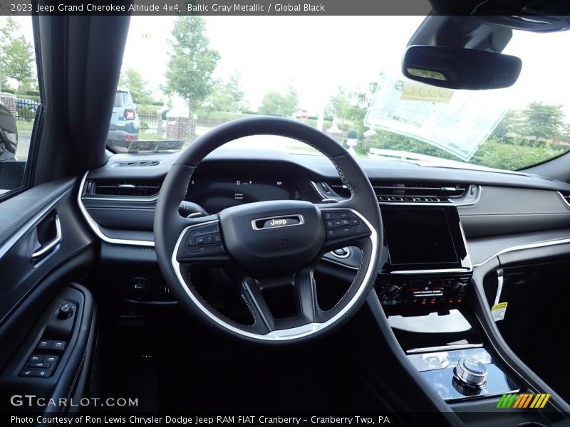 Baltic Gray Metallic / Global Black 2023 Jeep Grand Cherokee Altitude 4x4