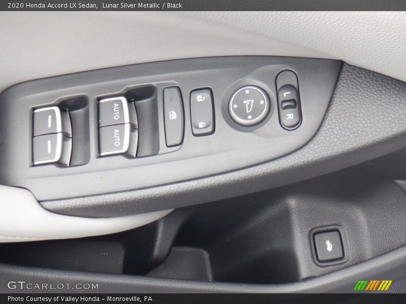 Lunar Silver Metallic / Black 2020 Honda Accord LX Sedan