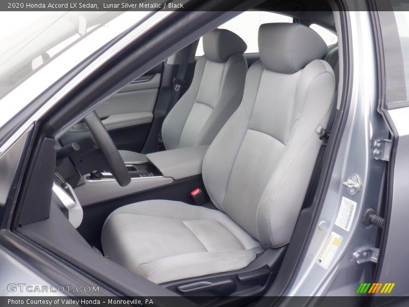 Lunar Silver Metallic / Black 2020 Honda Accord LX Sedan