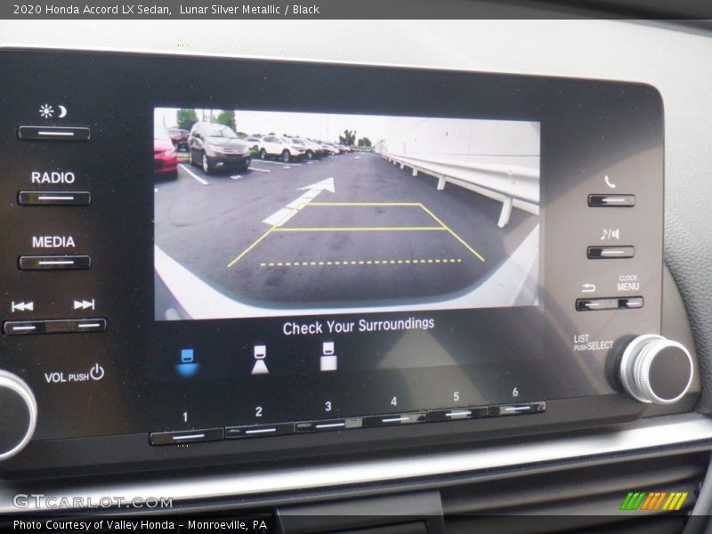 Lunar Silver Metallic / Black 2020 Honda Accord LX Sedan