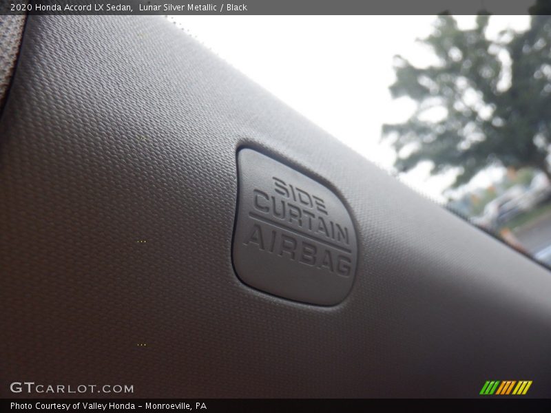 Lunar Silver Metallic / Black 2020 Honda Accord LX Sedan