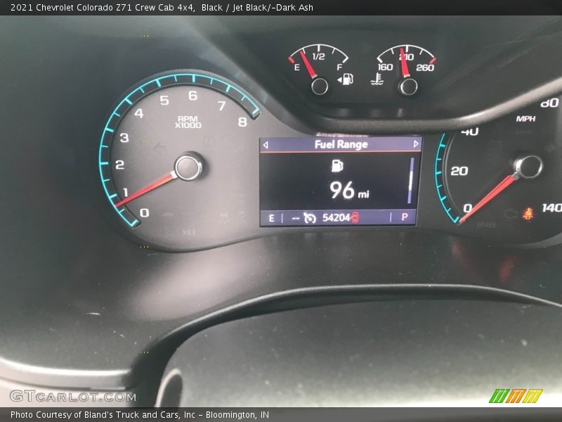 Black / Jet Black/­Dark Ash 2021 Chevrolet Colorado Z71 Crew Cab 4x4