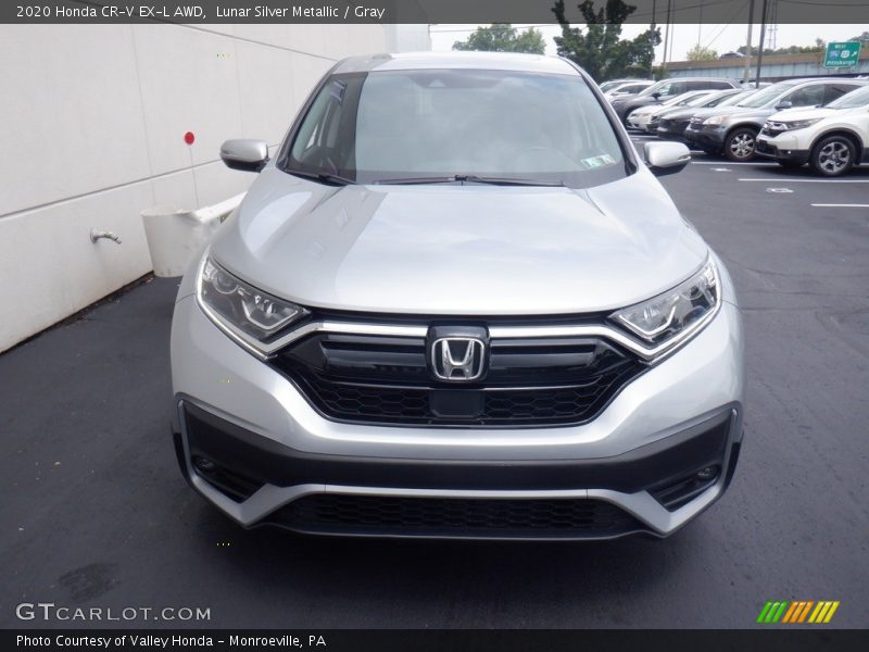 Lunar Silver Metallic / Gray 2020 Honda CR-V EX-L AWD