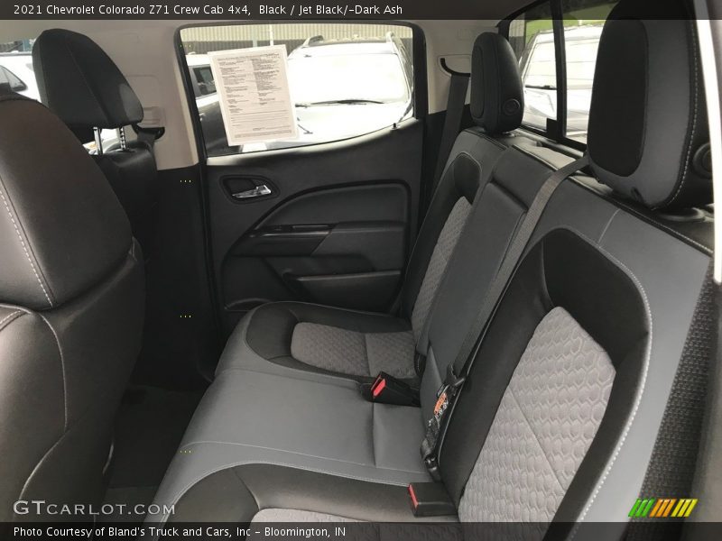 Rear Seat of 2021 Colorado Z71 Crew Cab 4x4