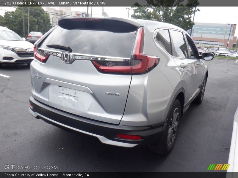 Lunar Silver Metallic / Gray 2020 Honda CR-V EX-L AWD