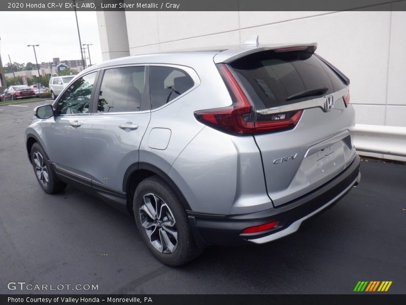 Lunar Silver Metallic / Gray 2020 Honda CR-V EX-L AWD