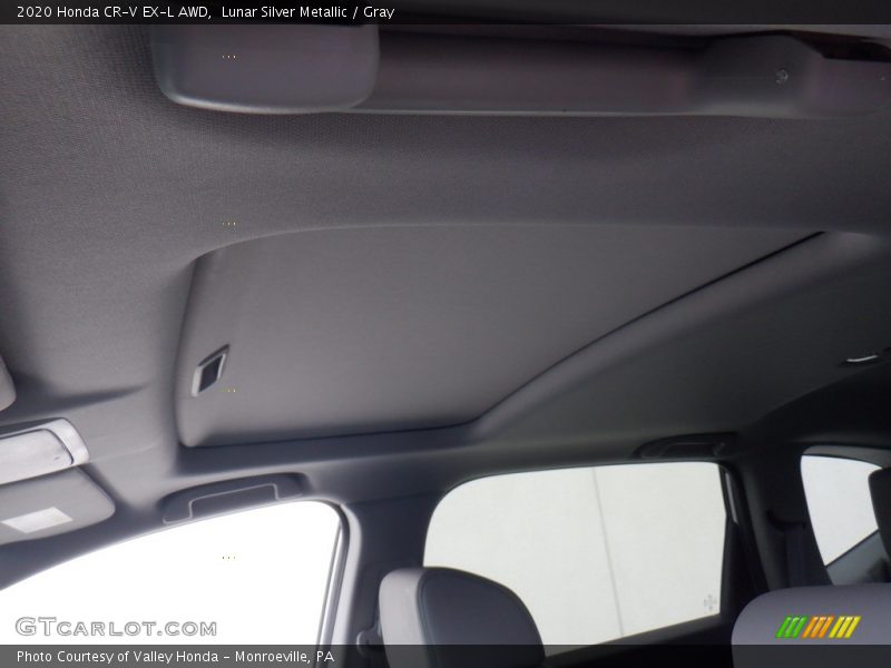 Lunar Silver Metallic / Gray 2020 Honda CR-V EX-L AWD