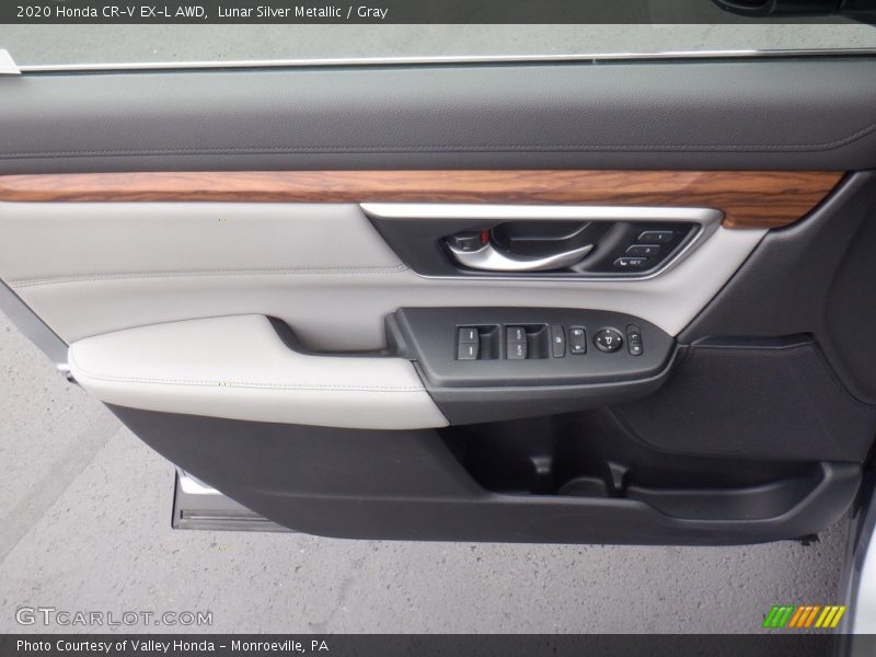 Lunar Silver Metallic / Gray 2020 Honda CR-V EX-L AWD