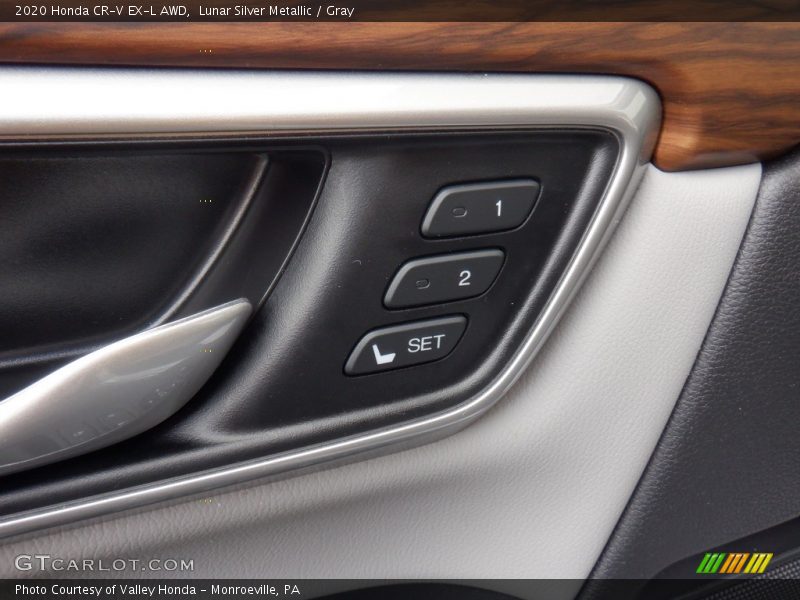 Lunar Silver Metallic / Gray 2020 Honda CR-V EX-L AWD