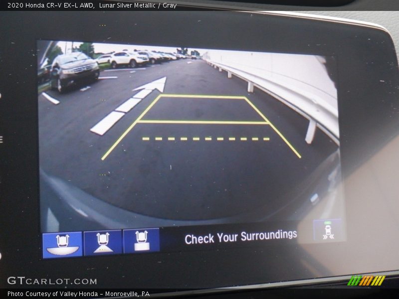 Lunar Silver Metallic / Gray 2020 Honda CR-V EX-L AWD