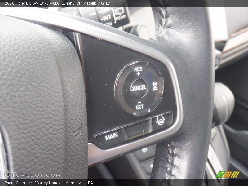 Lunar Silver Metallic / Gray 2020 Honda CR-V EX-L AWD
