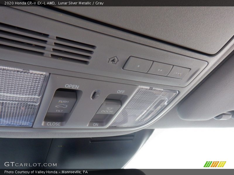 Lunar Silver Metallic / Gray 2020 Honda CR-V EX-L AWD