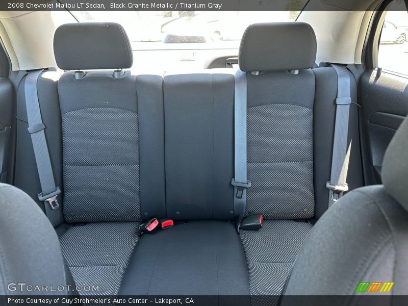 Black Granite Metallic / Titanium Gray 2008 Chevrolet Malibu LT Sedan