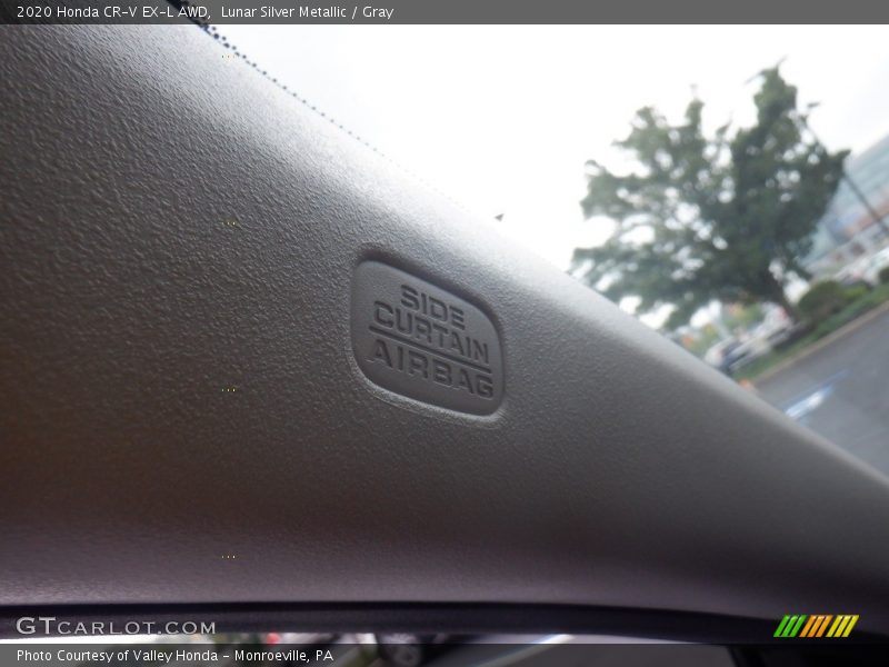 Lunar Silver Metallic / Gray 2020 Honda CR-V EX-L AWD