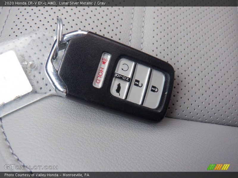 Lunar Silver Metallic / Gray 2020 Honda CR-V EX-L AWD