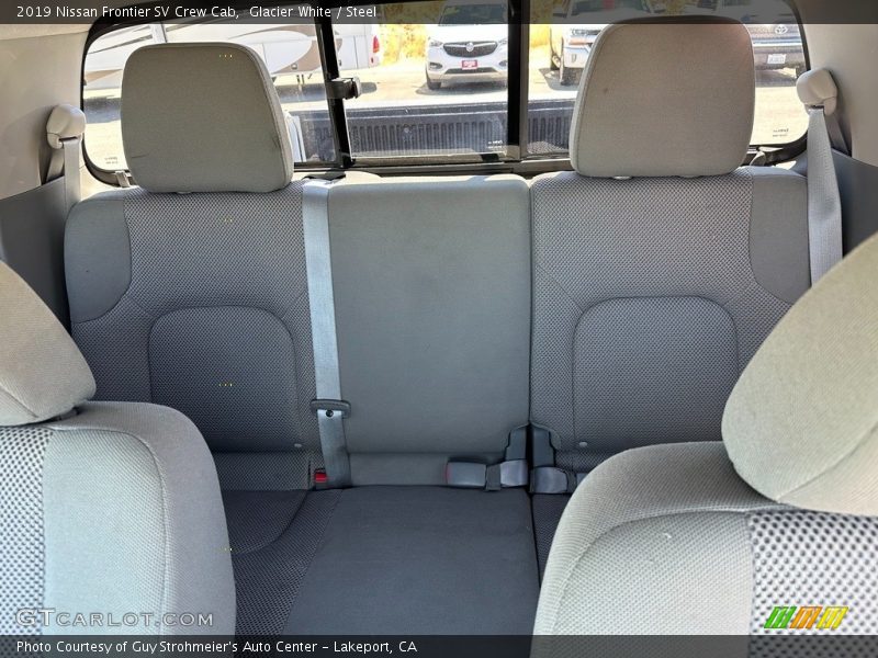 Rear Seat of 2019 Frontier SV Crew Cab