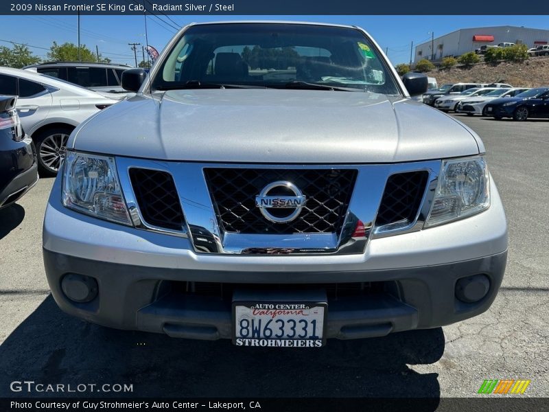 Radiant Silver / Steel 2009 Nissan Frontier SE King Cab