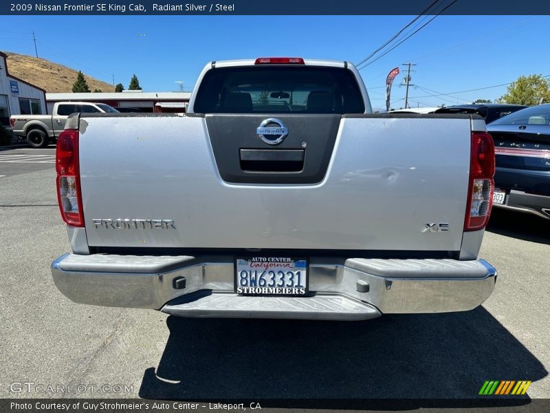 Radiant Silver / Steel 2009 Nissan Frontier SE King Cab