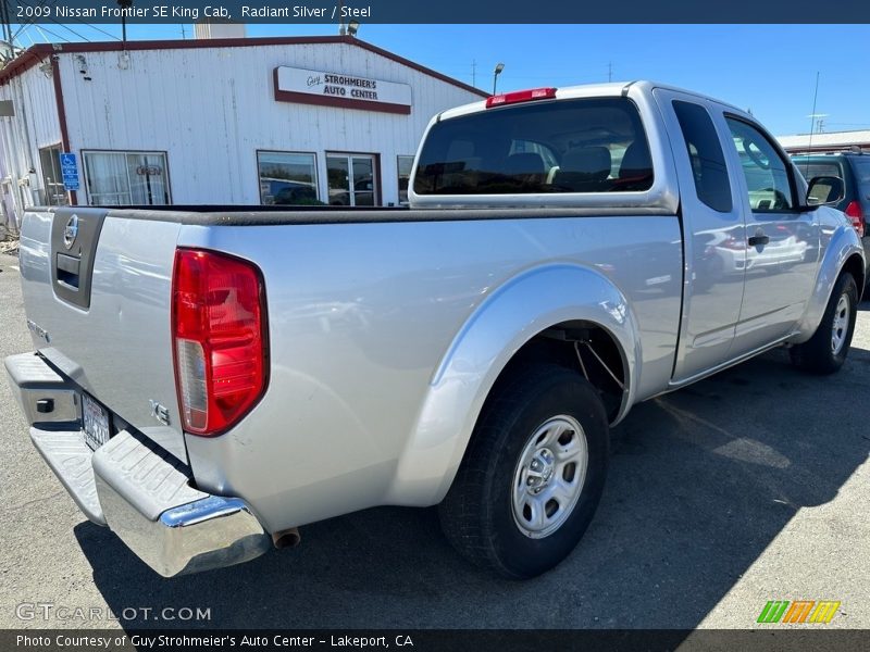 Radiant Silver / Steel 2009 Nissan Frontier SE King Cab