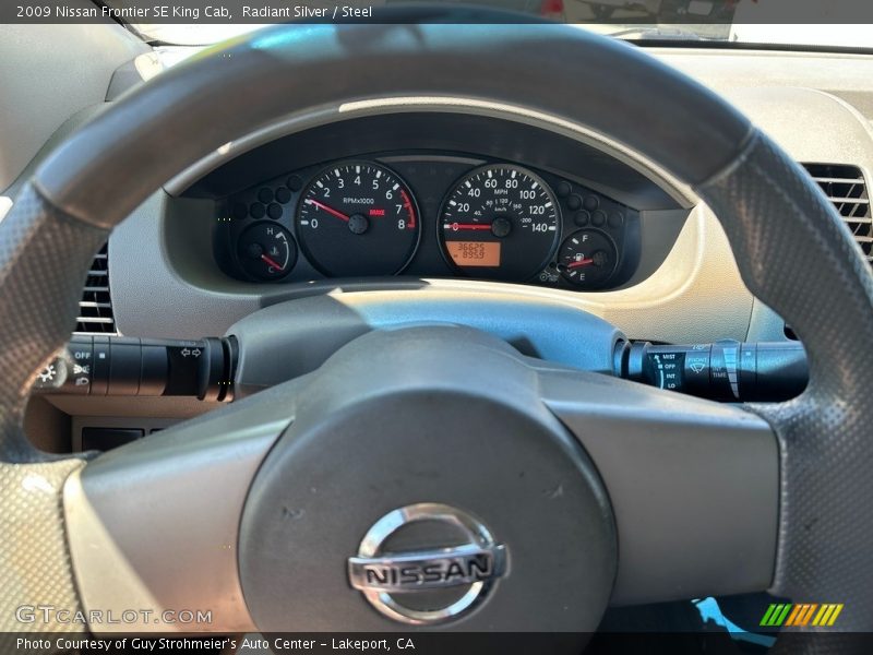 Radiant Silver / Steel 2009 Nissan Frontier SE King Cab
