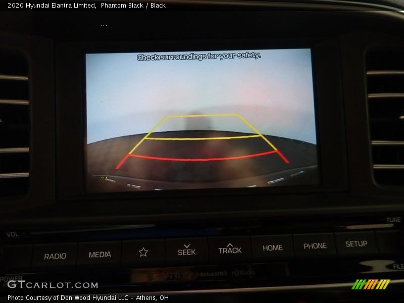 Phantom Black / Black 2020 Hyundai Elantra Limited