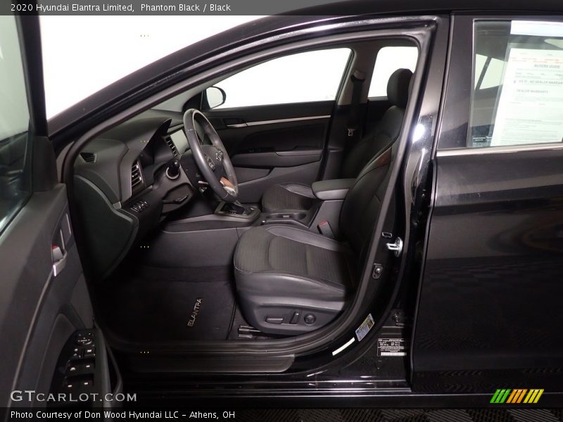 Phantom Black / Black 2020 Hyundai Elantra Limited