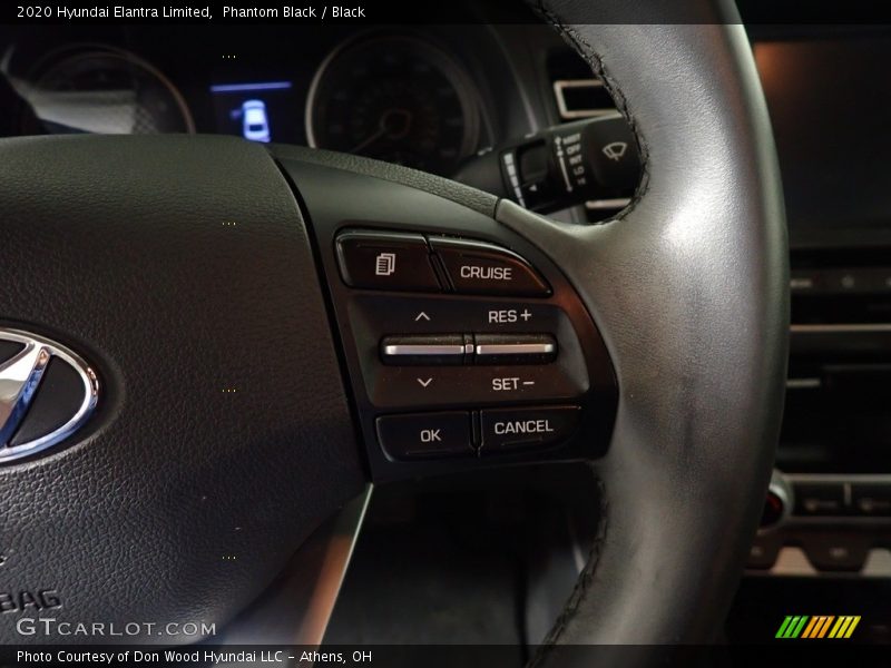 Phantom Black / Black 2020 Hyundai Elantra Limited