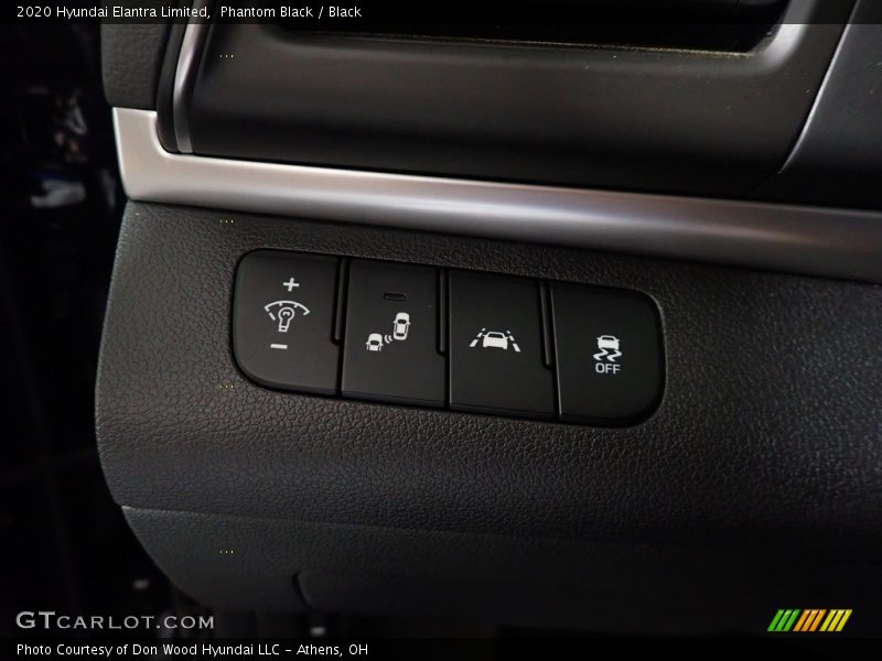 Phantom Black / Black 2020 Hyundai Elantra Limited