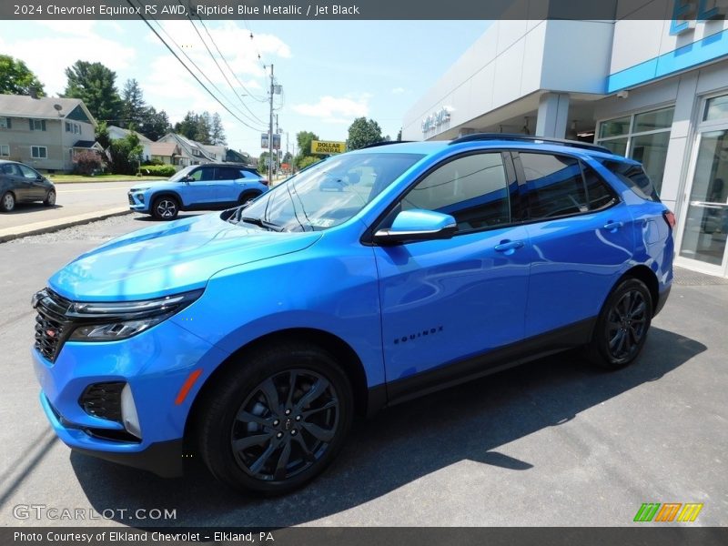 Riptide Blue Metallic / Jet Black 2024 Chevrolet Equinox RS AWD