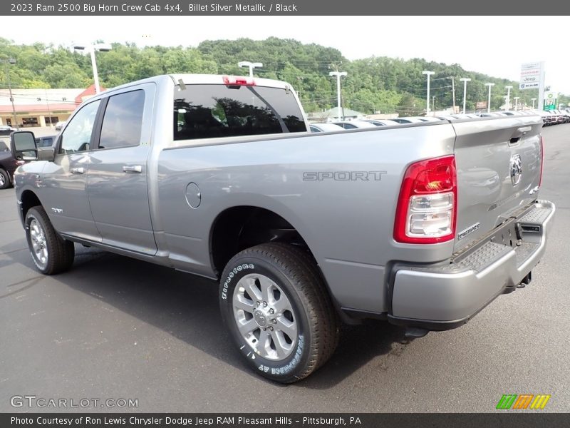 Billet Silver Metallic / Black 2023 Ram 2500 Big Horn Crew Cab 4x4