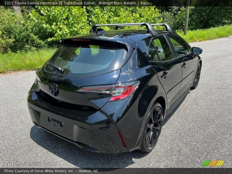 Midnight Black Metallic / Black 2022 Toyota Corolla Hatchback SE Nightshade Edition