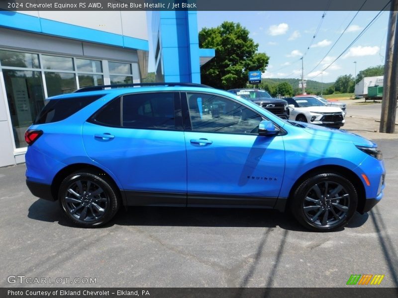 Riptide Blue Metallic / Jet Black 2024 Chevrolet Equinox RS AWD