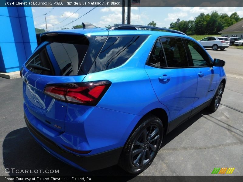 Riptide Blue Metallic / Jet Black 2024 Chevrolet Equinox RS AWD