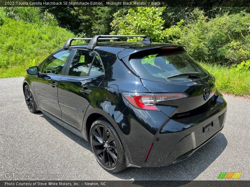 Midnight Black Metallic / Black 2022 Toyota Corolla Hatchback SE Nightshade Edition