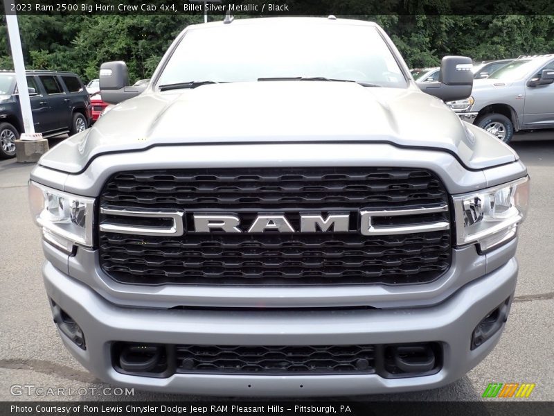 Billet Silver Metallic / Black 2023 Ram 2500 Big Horn Crew Cab 4x4