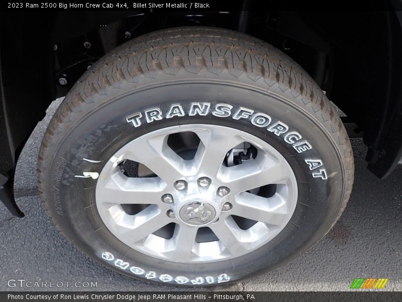 Billet Silver Metallic / Black 2023 Ram 2500 Big Horn Crew Cab 4x4