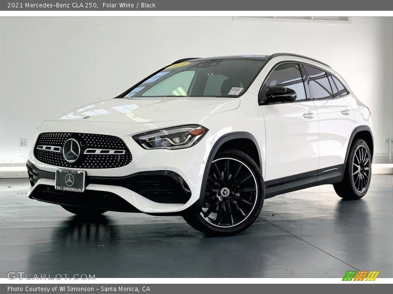 Polar White / Black 2021 Mercedes-Benz GLA 250