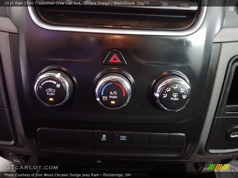 Controls of 2015 2500 Tradesman Crew Cab 4x4