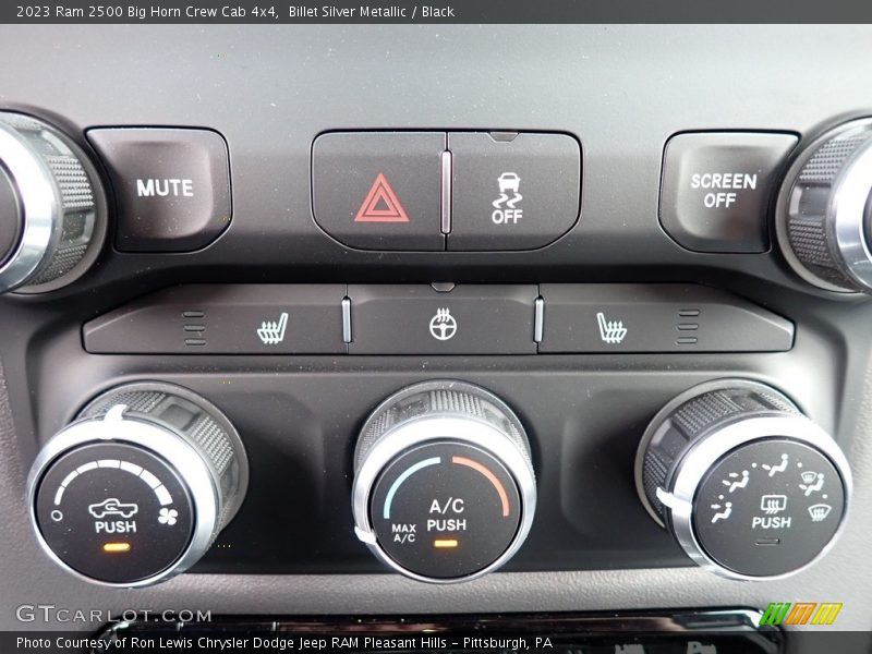 Billet Silver Metallic / Black 2023 Ram 2500 Big Horn Crew Cab 4x4