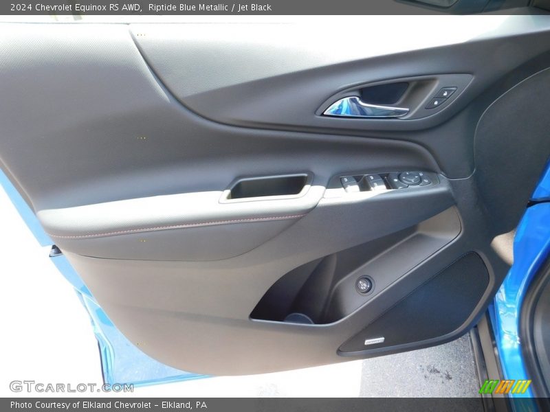 Riptide Blue Metallic / Jet Black 2024 Chevrolet Equinox RS AWD