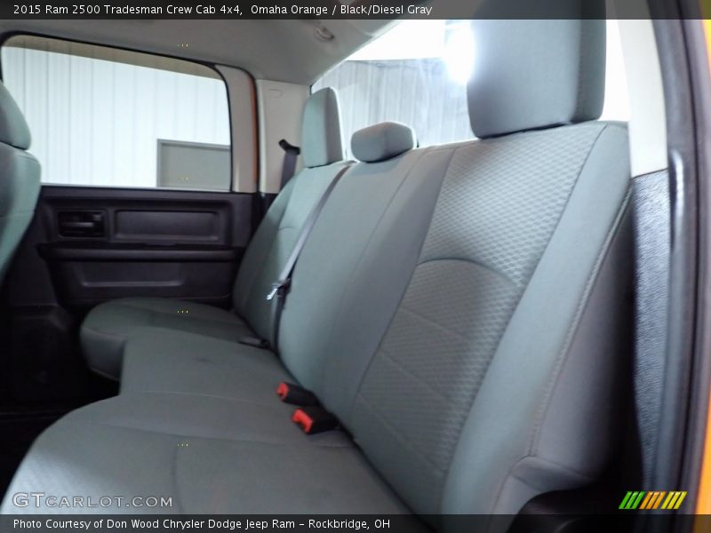 Omaha Orange / Black/Diesel Gray 2015 Ram 2500 Tradesman Crew Cab 4x4