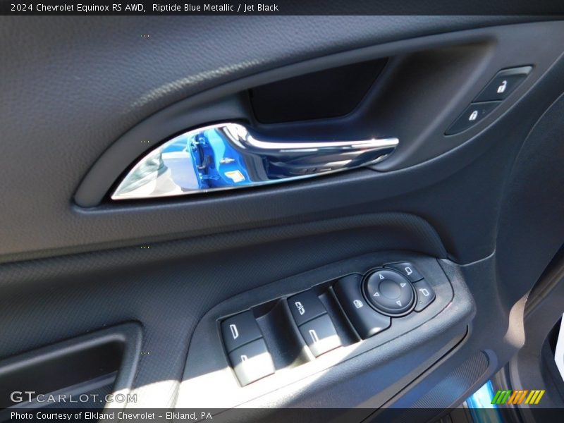 Riptide Blue Metallic / Jet Black 2024 Chevrolet Equinox RS AWD