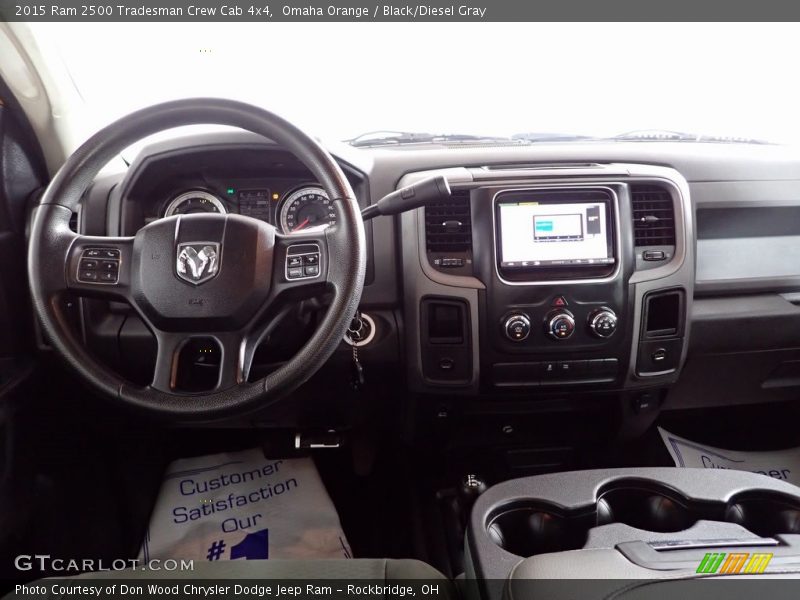 Dashboard of 2015 2500 Tradesman Crew Cab 4x4