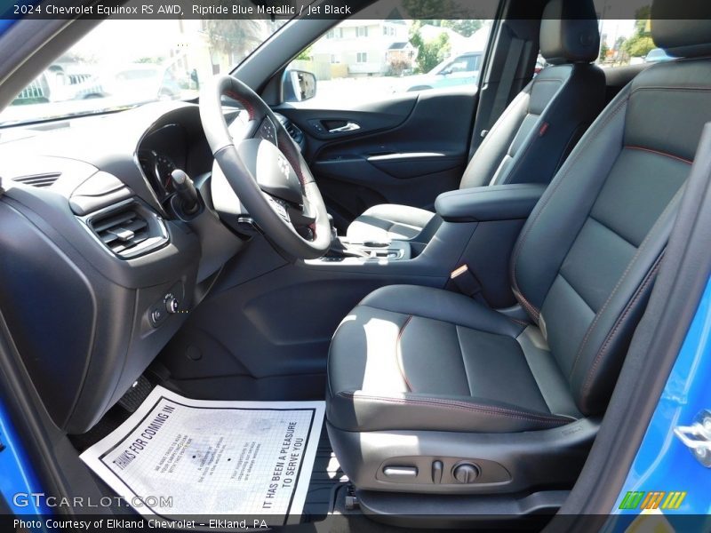 Riptide Blue Metallic / Jet Black 2024 Chevrolet Equinox RS AWD