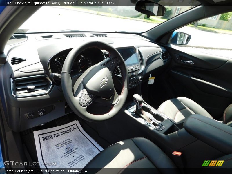 Riptide Blue Metallic / Jet Black 2024 Chevrolet Equinox RS AWD