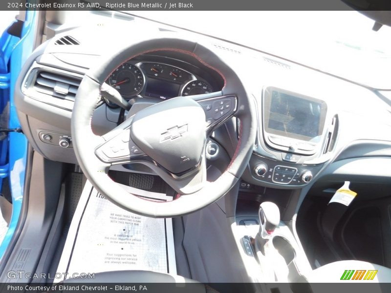 Riptide Blue Metallic / Jet Black 2024 Chevrolet Equinox RS AWD