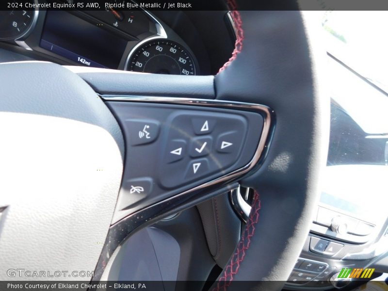 Riptide Blue Metallic / Jet Black 2024 Chevrolet Equinox RS AWD