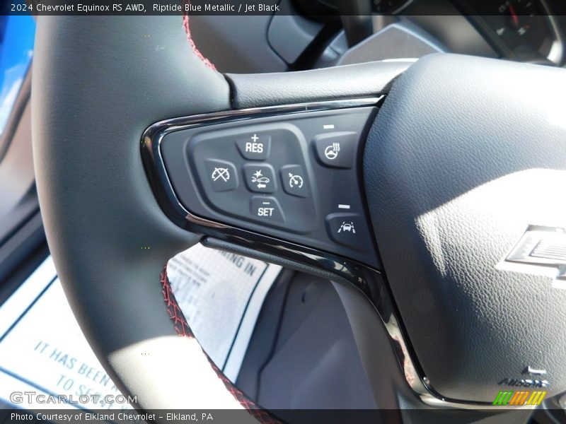 Riptide Blue Metallic / Jet Black 2024 Chevrolet Equinox RS AWD