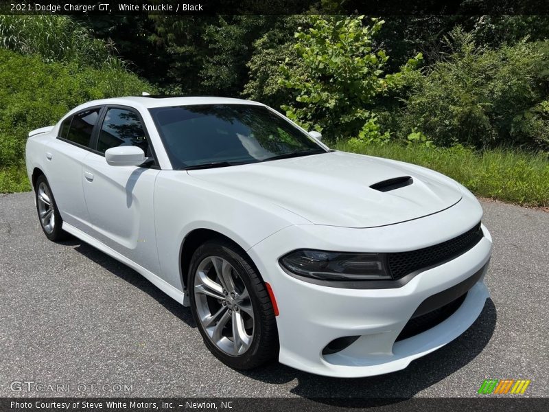 Front 3/4 View of 2021 Charger GT