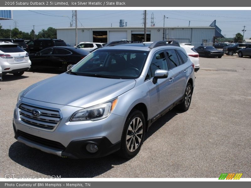 Ice Silver Metallic / Slate Black 2016 Subaru Outback 2.5i Limited